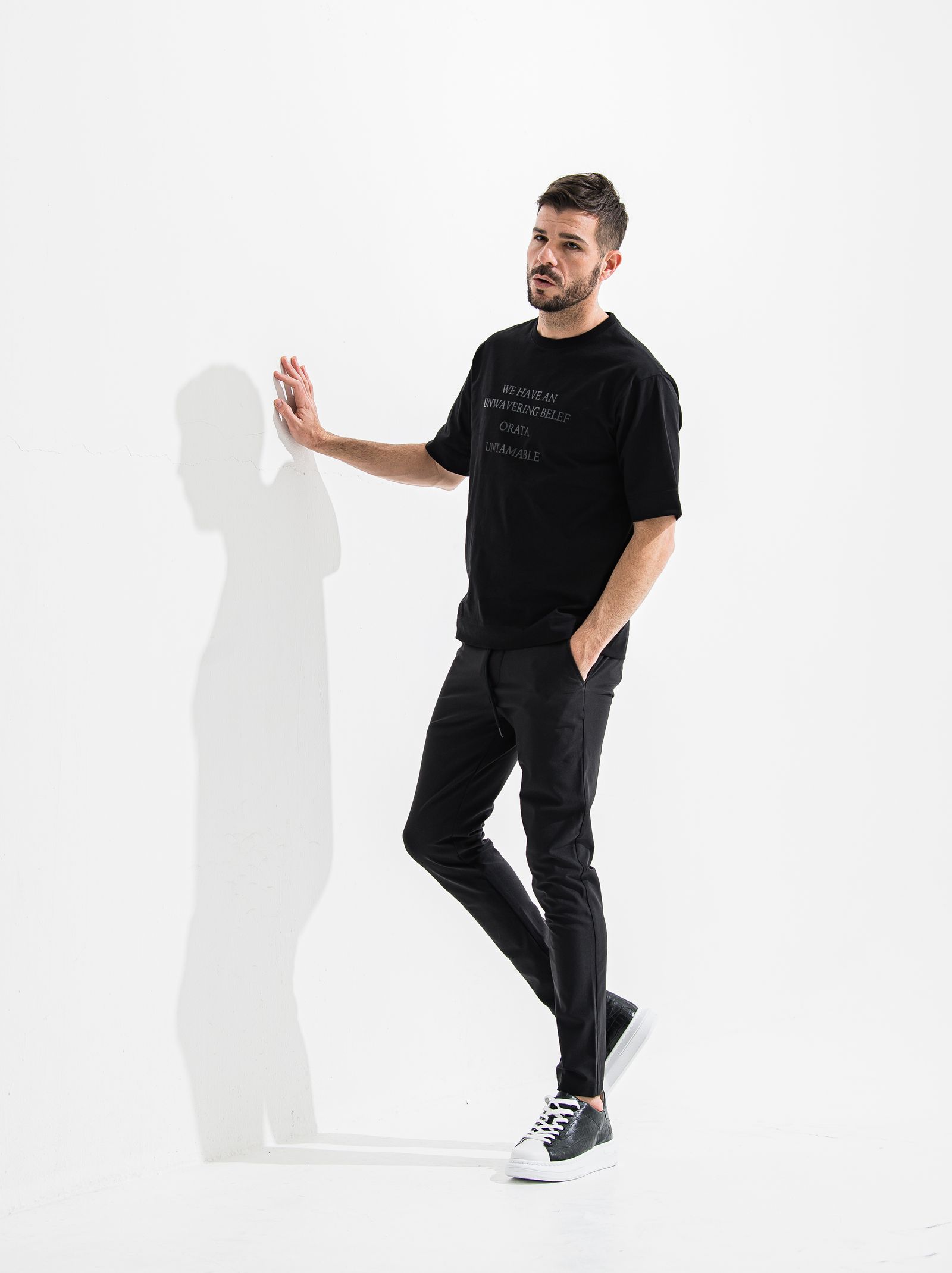 SL EASY PANTS / OR2-ST-003 / スラックスイージーパンツ / チャコールグレー
