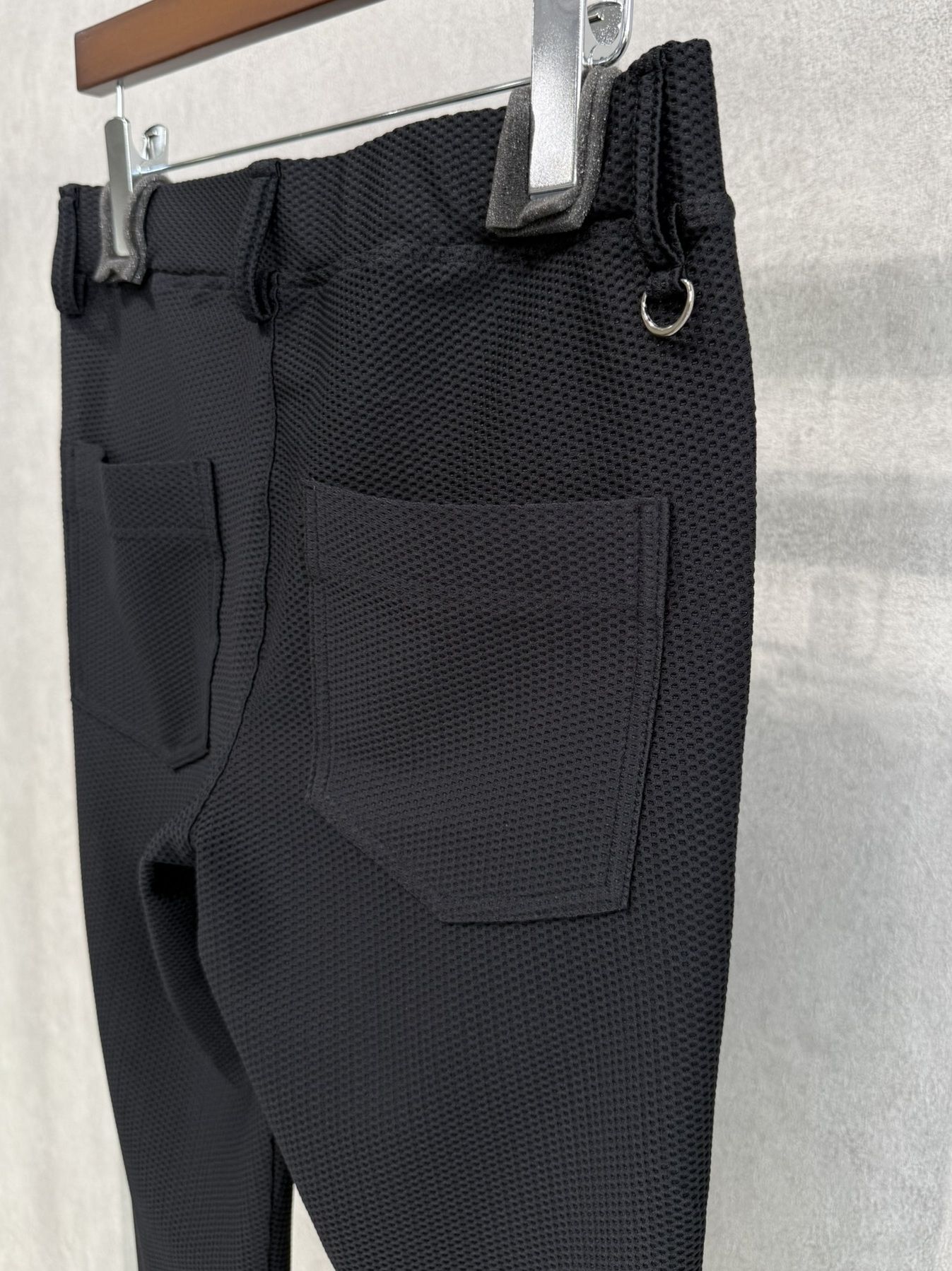 CHRIS EASY TUCK PANTS / RC40-ST-016T / イージータックパンツ / メッシュブラック