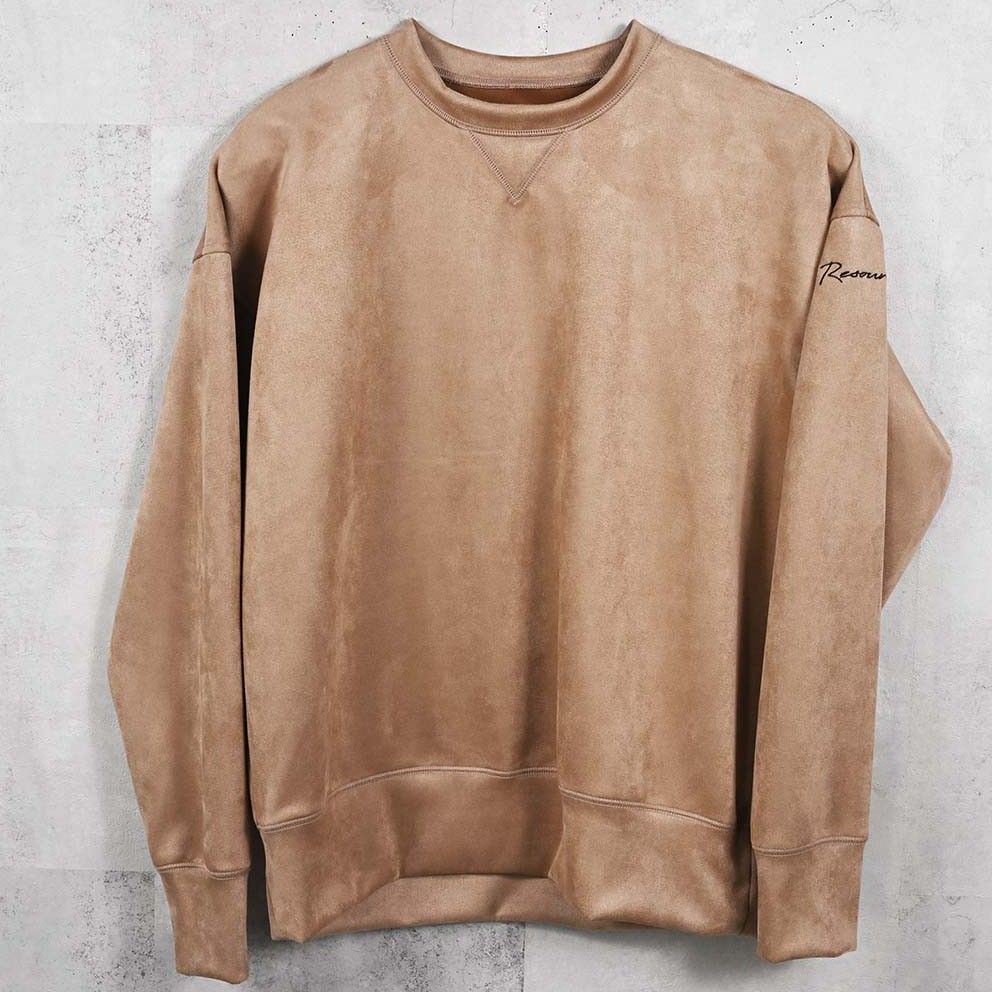 SUEDE DROP TRAINER / RC38-C-005 / スエードトレーナー / ブラウン (1月上旬入荷予定)