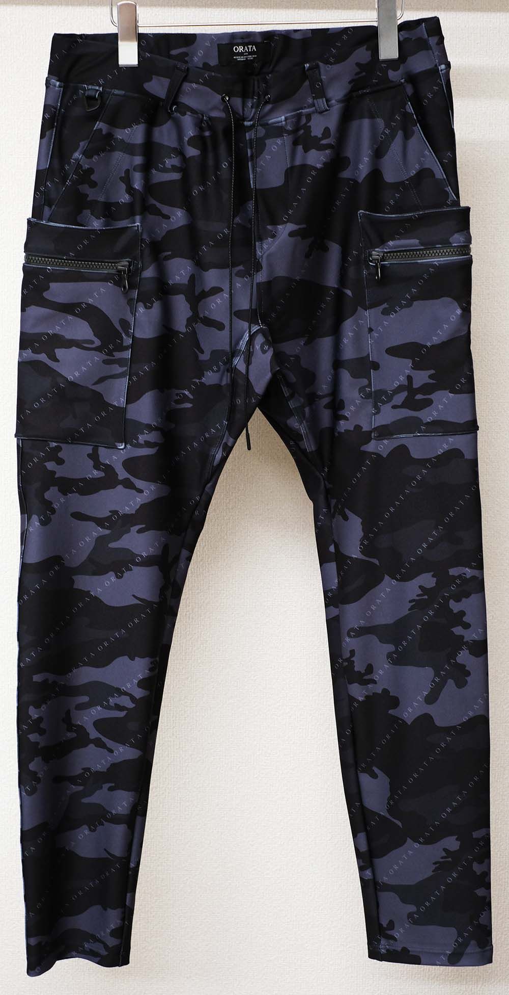 CAMO JERSEY GR PT / OR1-ST-005 / カモジャージギアカーゴパンツ / ブラックカモフラ (1月上旬入荷予定)