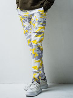 CAMO JERSEY GR PT / OR1-ST-005 / カモジャージギアカーゴパンツ / イエローカモフラ (1月上旬入荷予定)