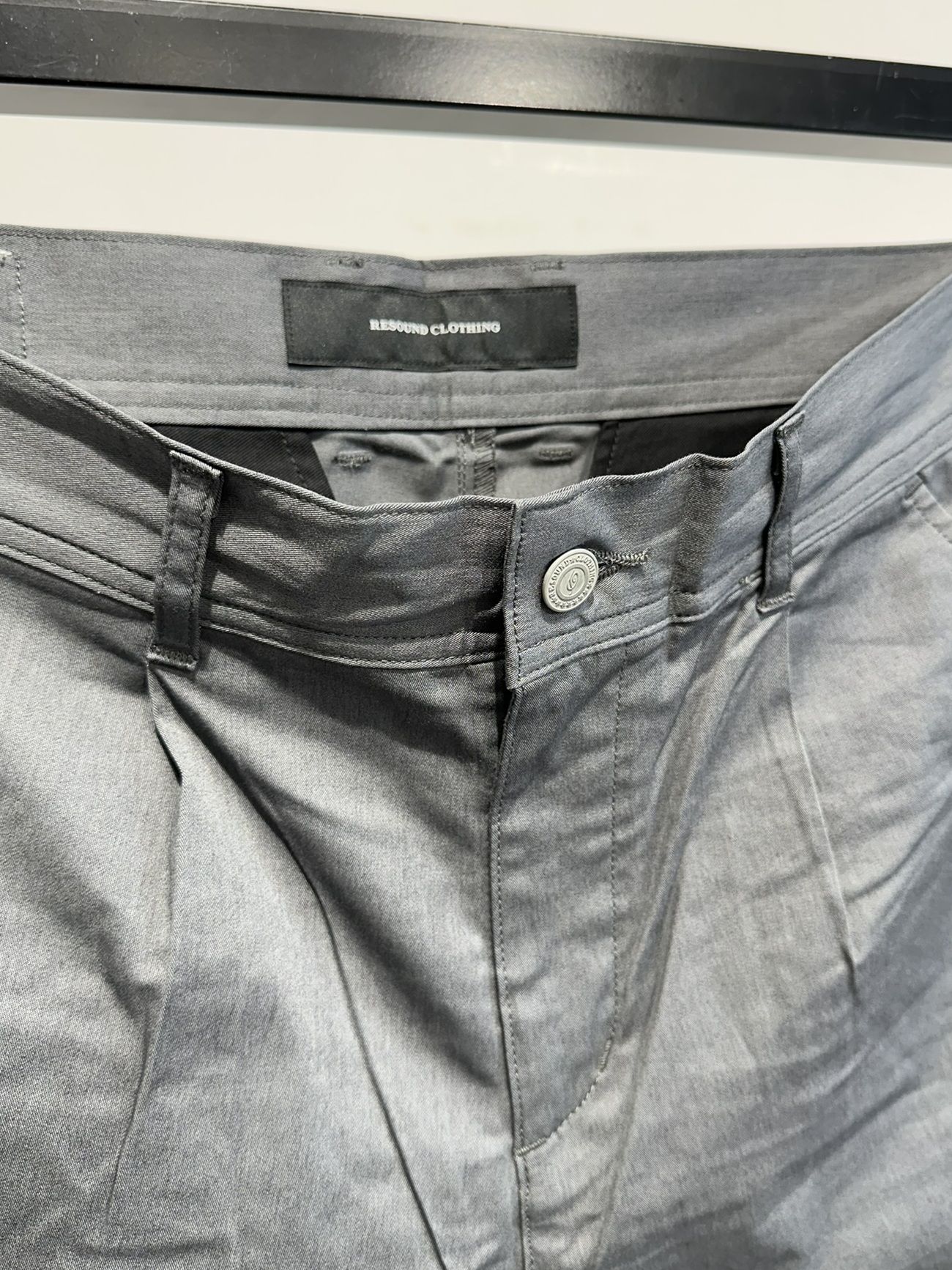 WIDE TUCK PT / RC12-ST-003 / コットンナイロンワイドタックパンツ / グレー※