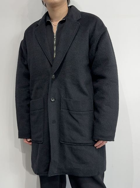 ALPACA BURRY COAT / RC17-JK-007 / オーバーサイズチェスターコート※