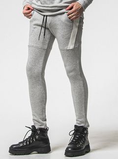 VELOURS FLEECE TYLER PANTS / RC38-ST-026H / 裏起毛スウェットラインパンツ / グレー (11月中旬入荷予定)