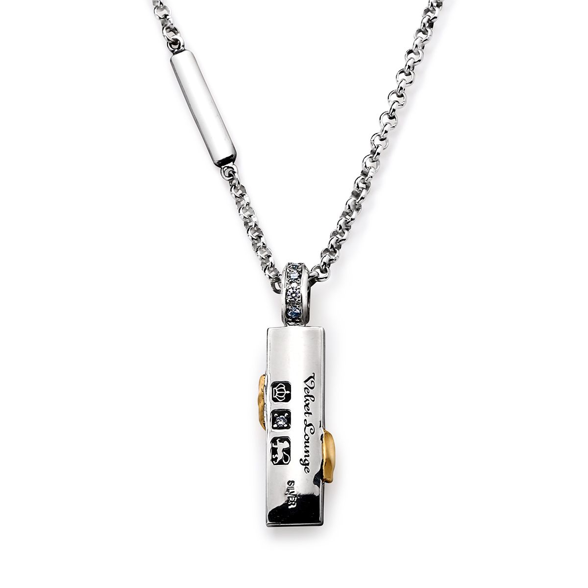 スティックラインペンダント / VLP177WG-BSH / ネックレス