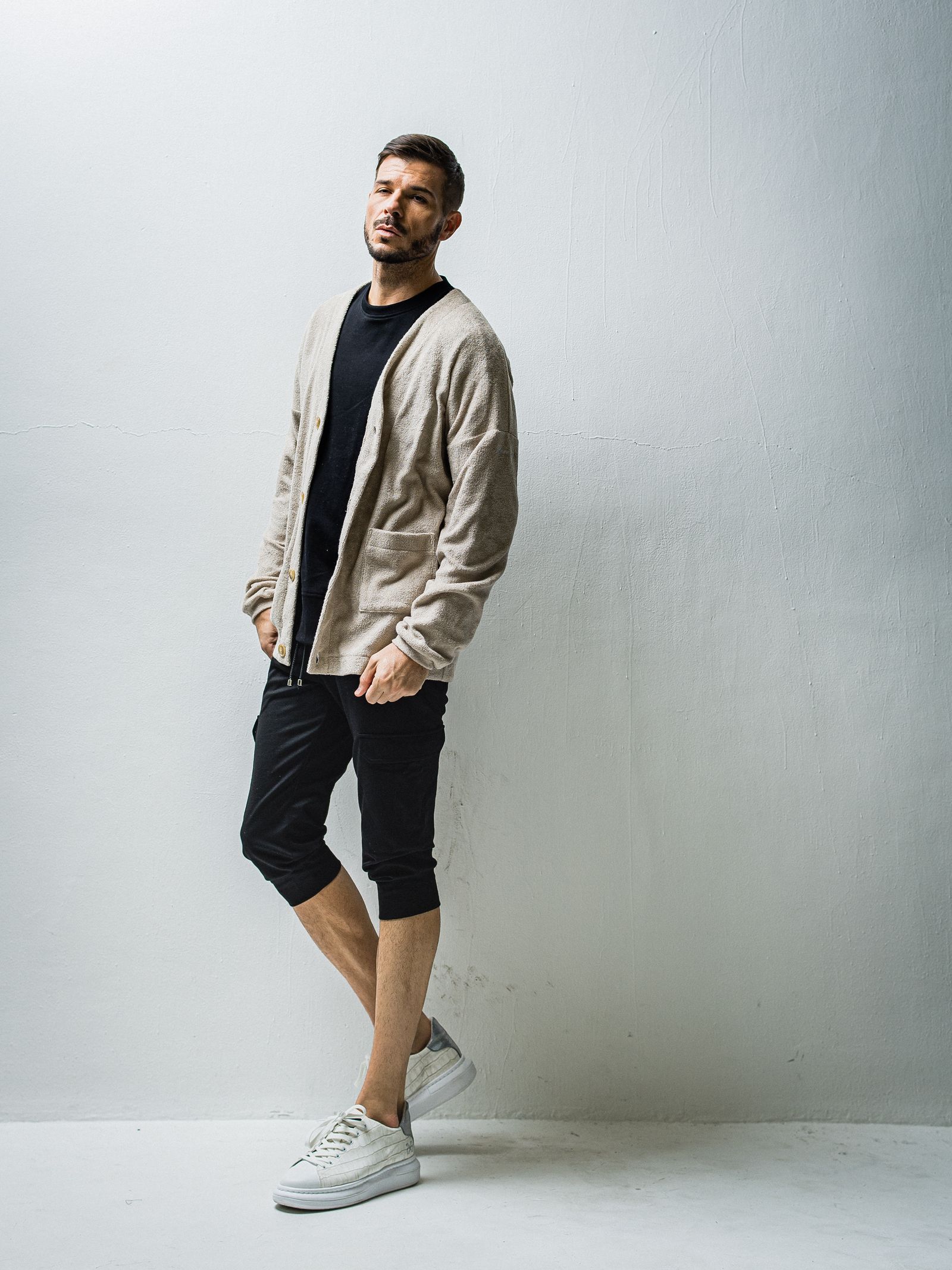 WEST PILE CARDIGAN / RC27-C-009 / パイルカーディガン / ベージュ※