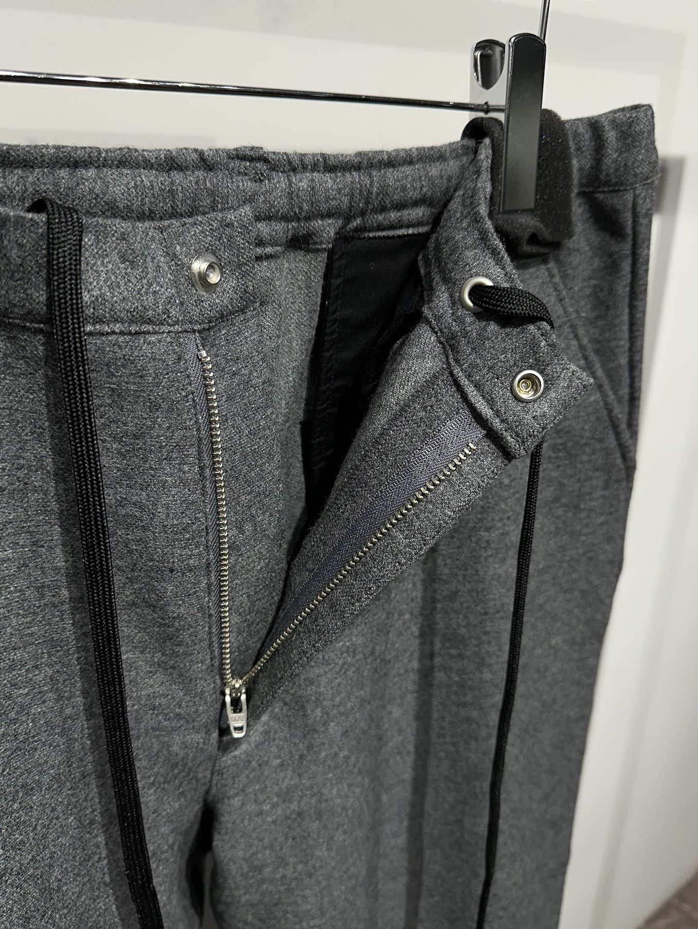 PAT WIDE EASY PANTS / RC34-ST-036 / ワイドテーパードパンツ / グレー