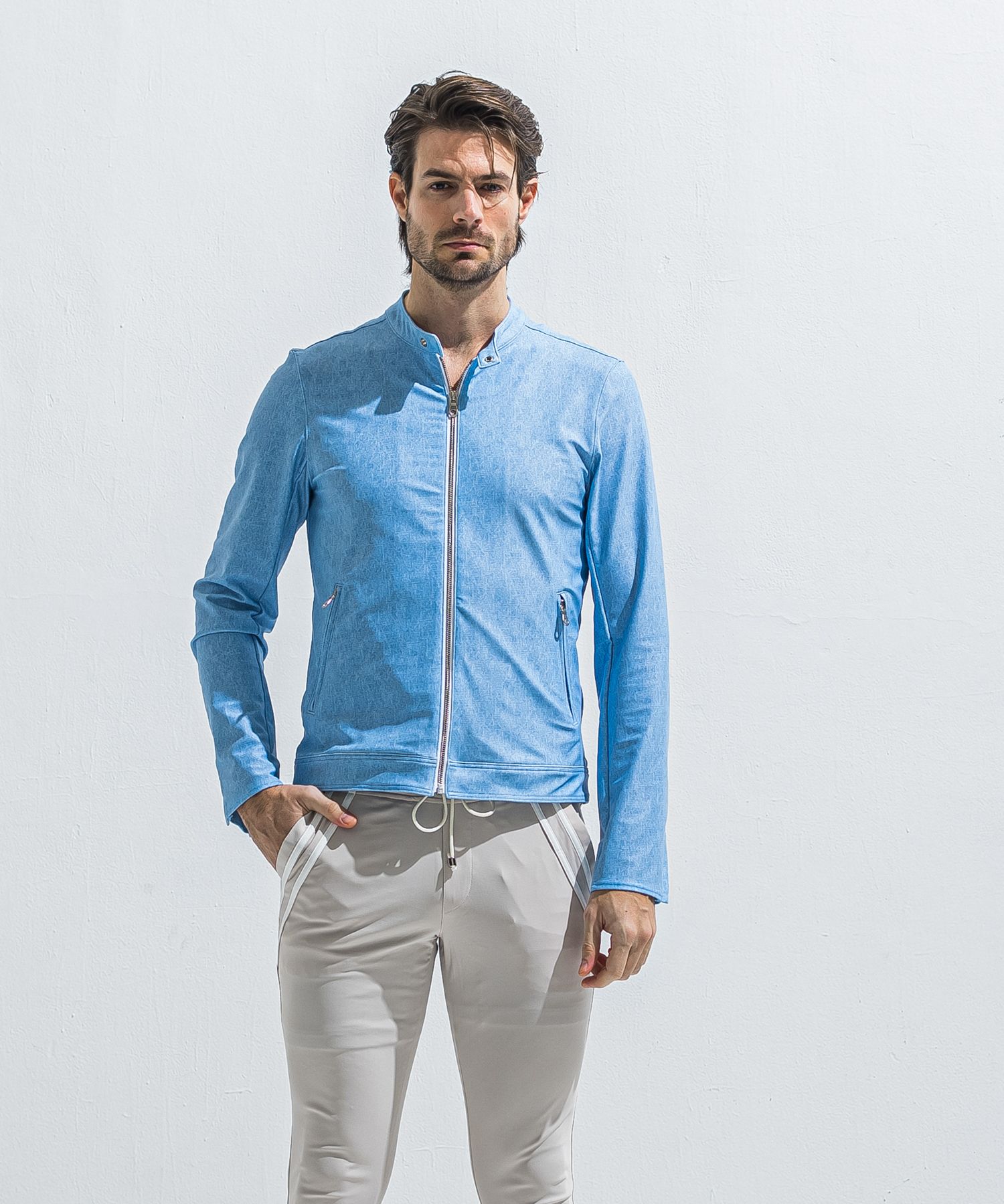 RUSH SB RIDERS / RC40-JK-001 / ラッシュガードシングルライダース / ライトインディゴ (5月下旬入荷予定)