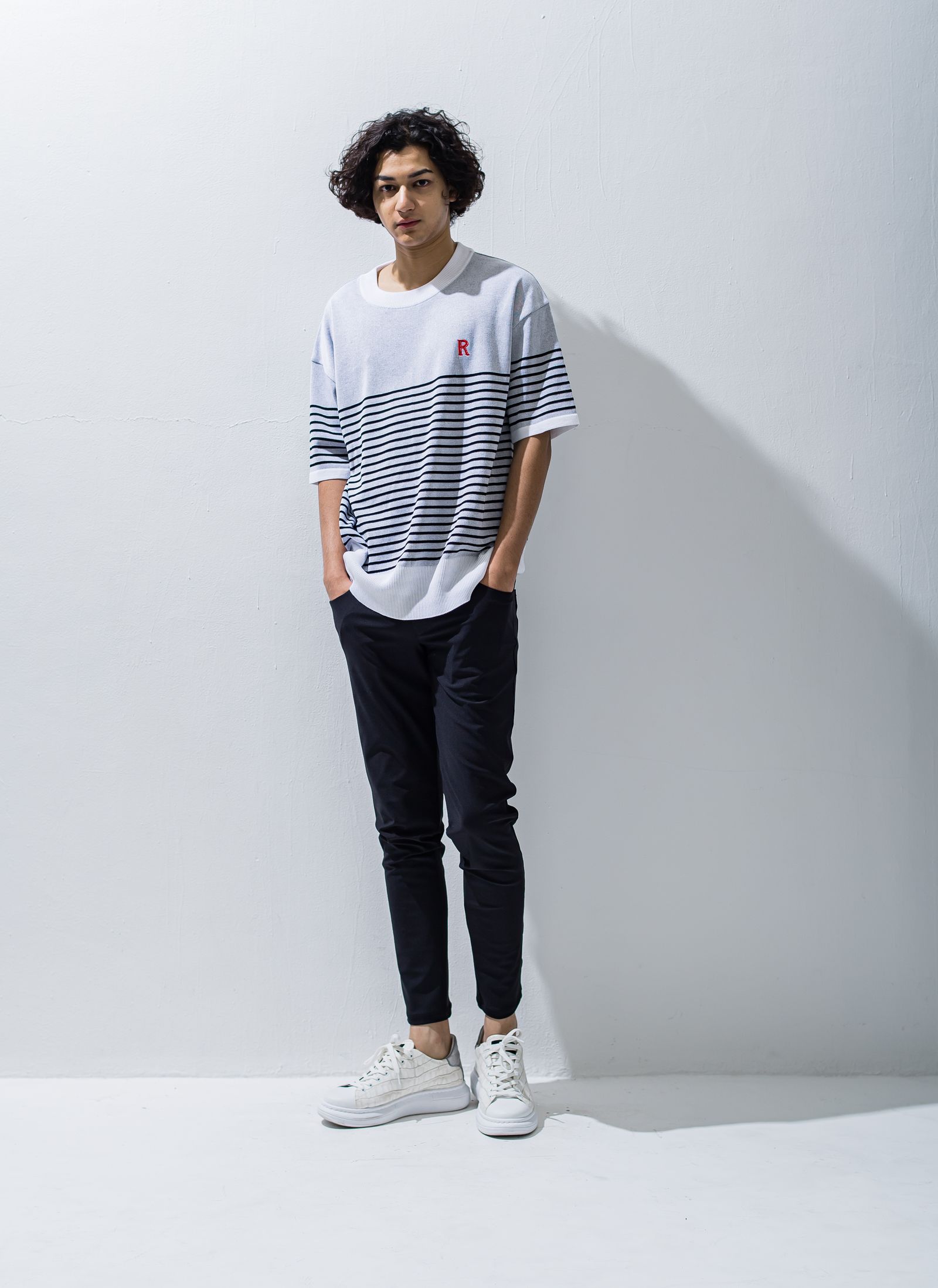 JAMES EASY PANTS / RC28-ST-034 / 5ポケットイージーパンツ / ブラック