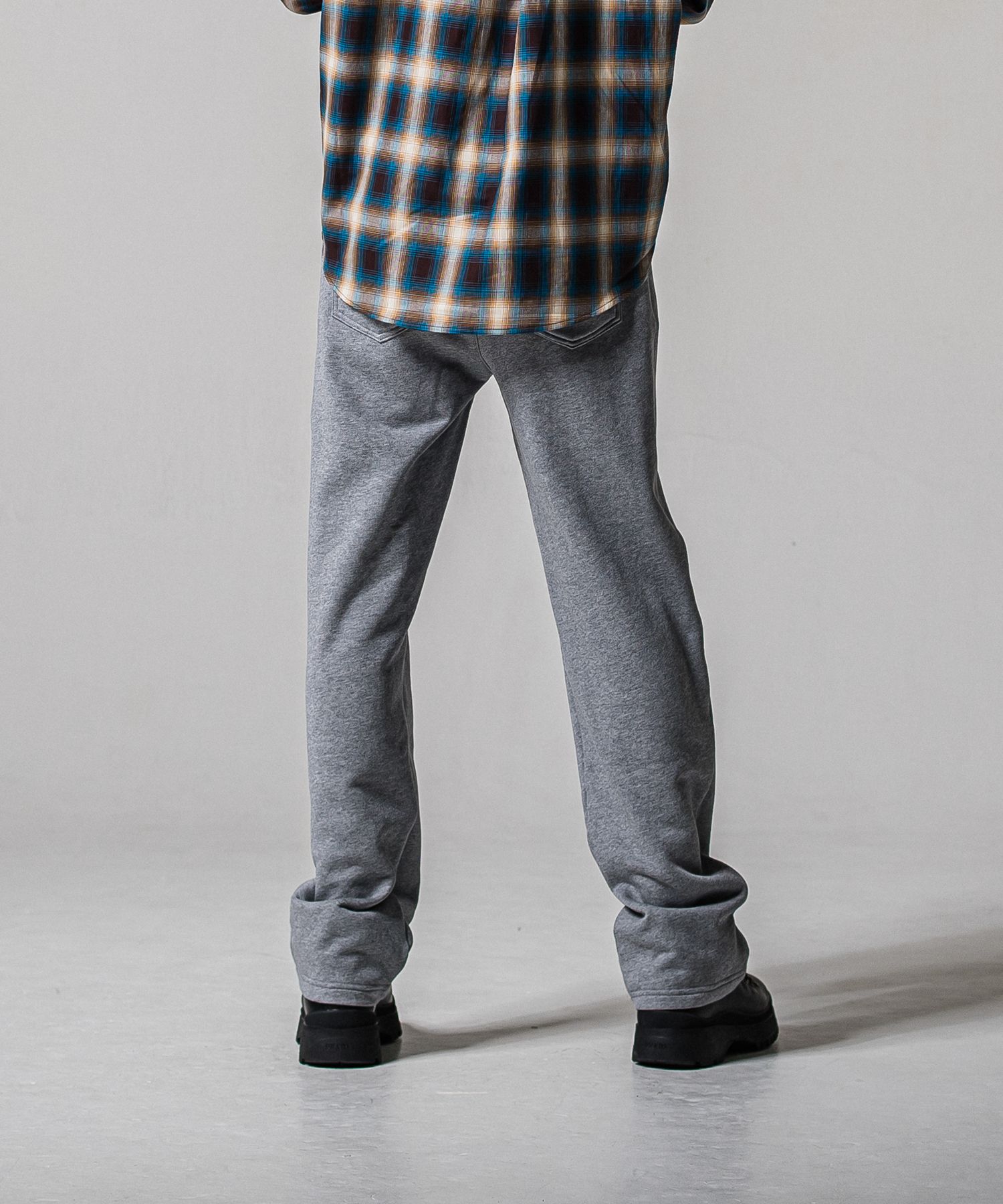 HF URAKE WIDE TUCK PANTS / RC39-ST-016WT / 高機能スウェットワイドタックパンツ / グレー (1月中旬入荷予定)