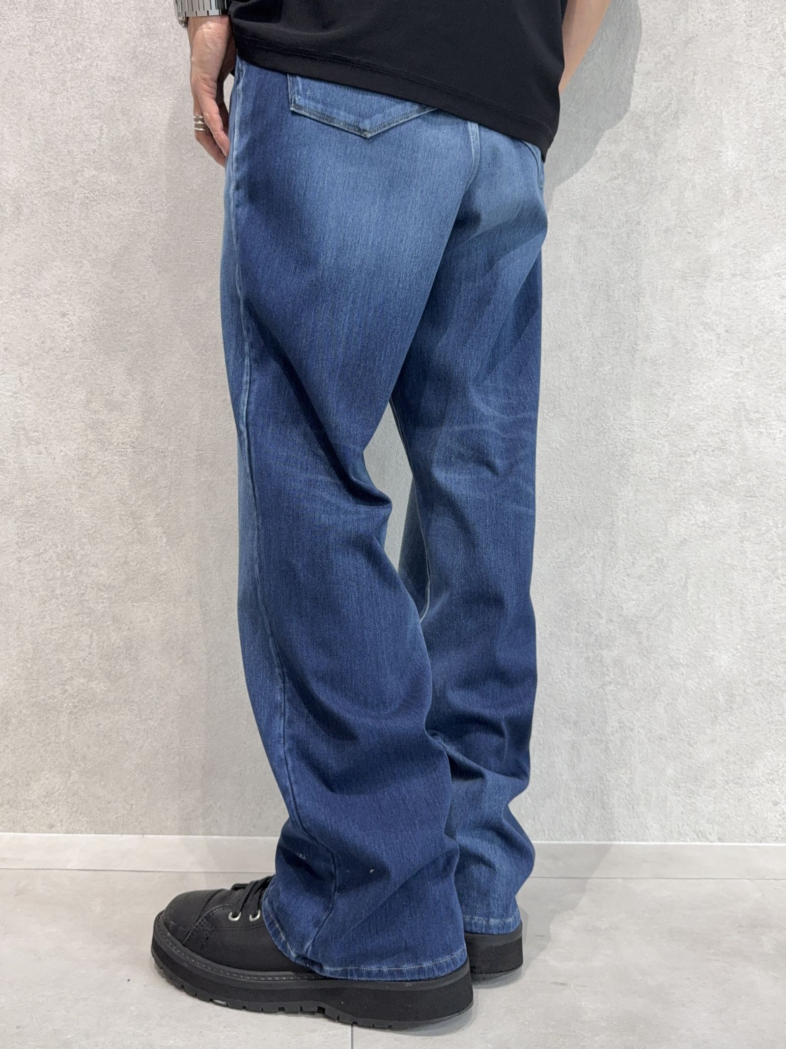 KING DENIM JERSEY / RC37-ST-005 / デニムジャージ バギーワイドパンツ / ダークインディゴ