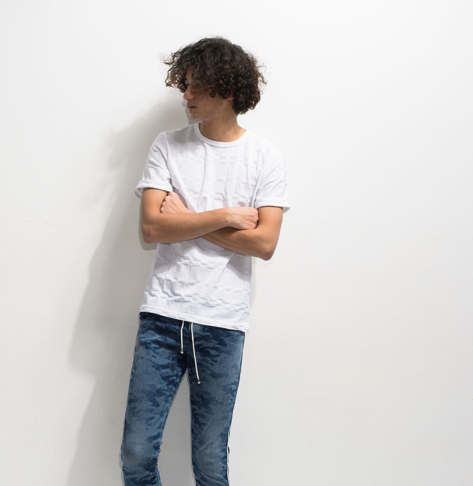 【※期間限定販売※】 LYNX ROLL UP TEE / RC20-T-006 / Tシャツ