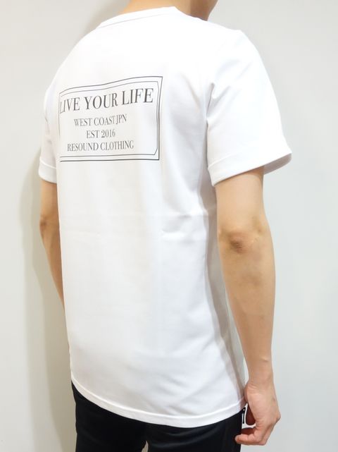 CREW ROLL UP JERSEY TEE / RC19-T-008 / プリントTシャツ ※