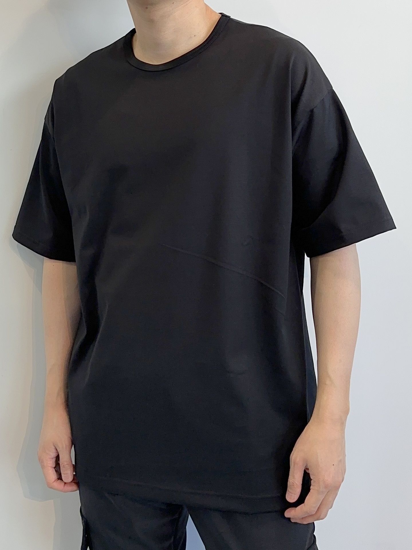 BACK ICON ROGO LOOSE TEE / RC27-T-001 / バックロゴビッグTシャツ / ブラック