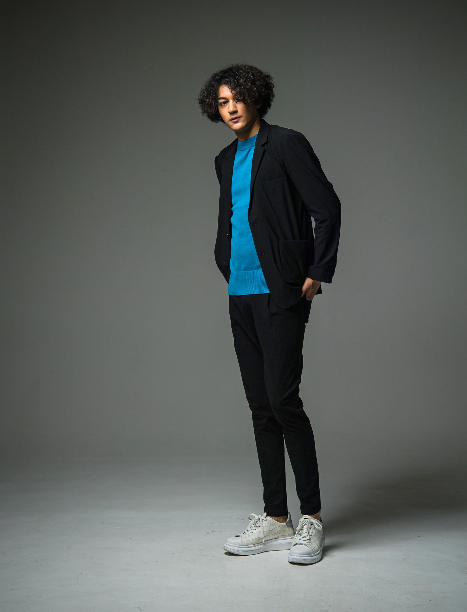 CHRIS EASY TUCK PANTS / RC29-ST-016T / イージータックパンツ / ブラック