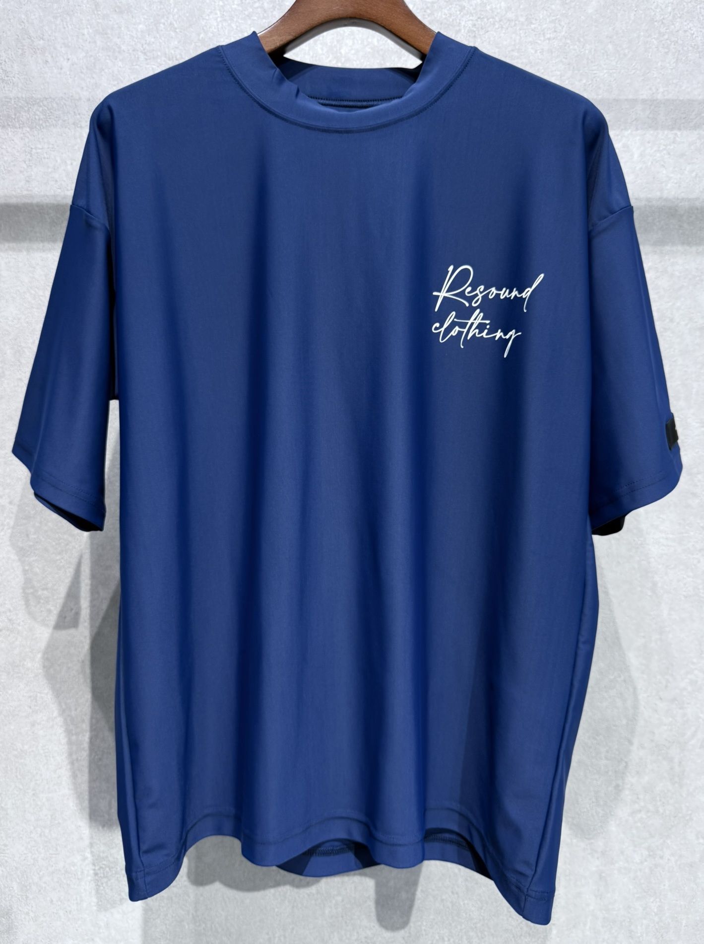 ID RUSH OVER T / RC36-T-011 / バックロゴラッシュガードビッグTシャツ / ネイビー