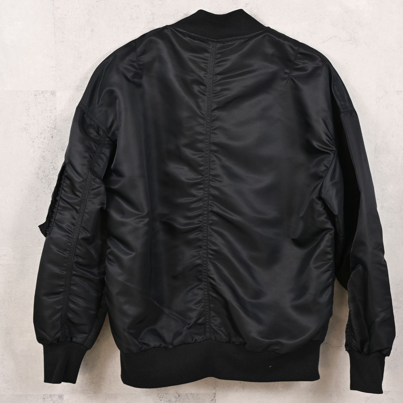 LIGHT DAVID JACKET / RC37-JK-002 / ナイロンライトMA-1 / ブラック (9月上旬入荷予定)
