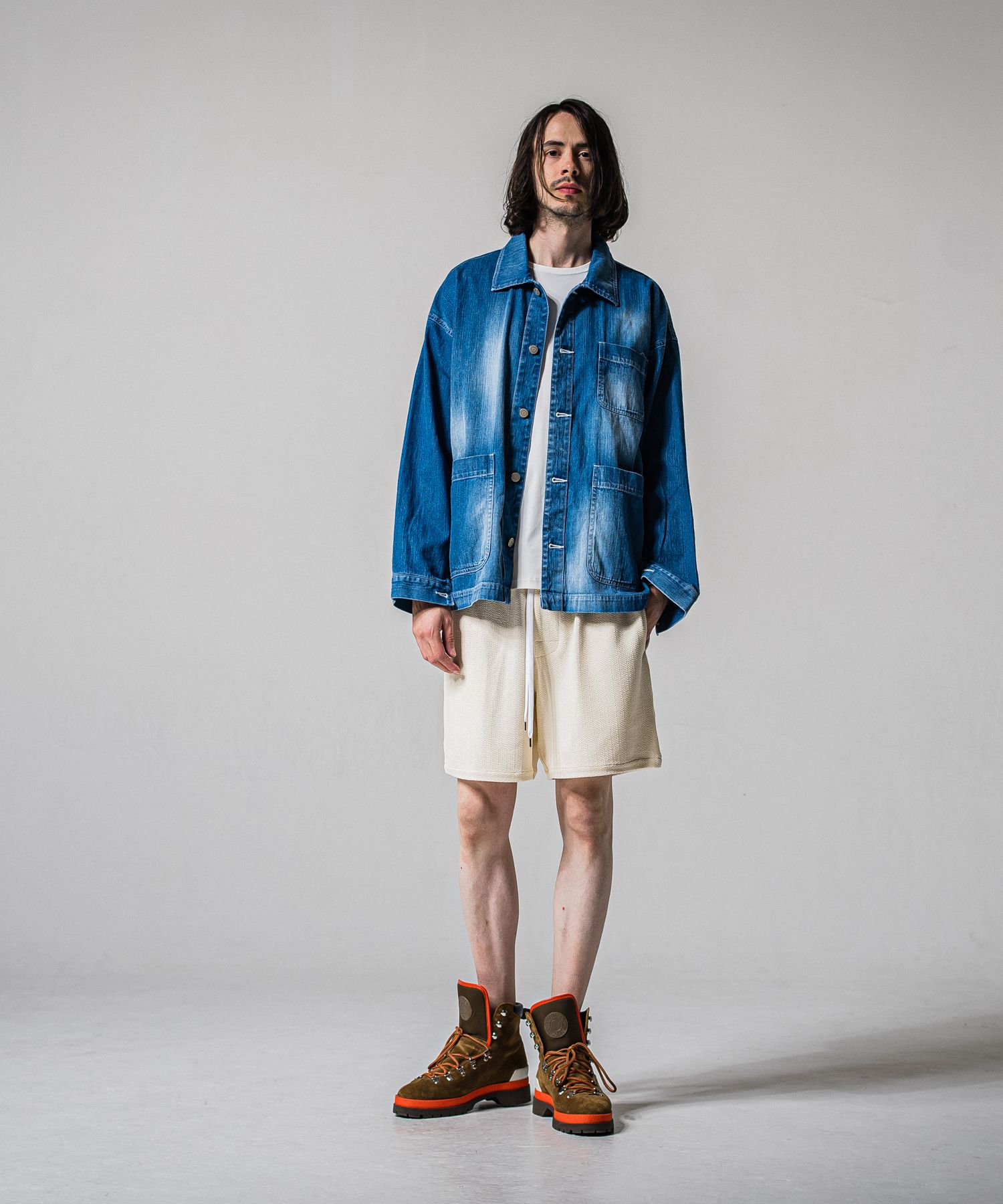 BLISTER KNIT HALF PT / RC39-HP-003 / ブリスターニットショーツ / オフホワイト (3月上旬入荷予定)