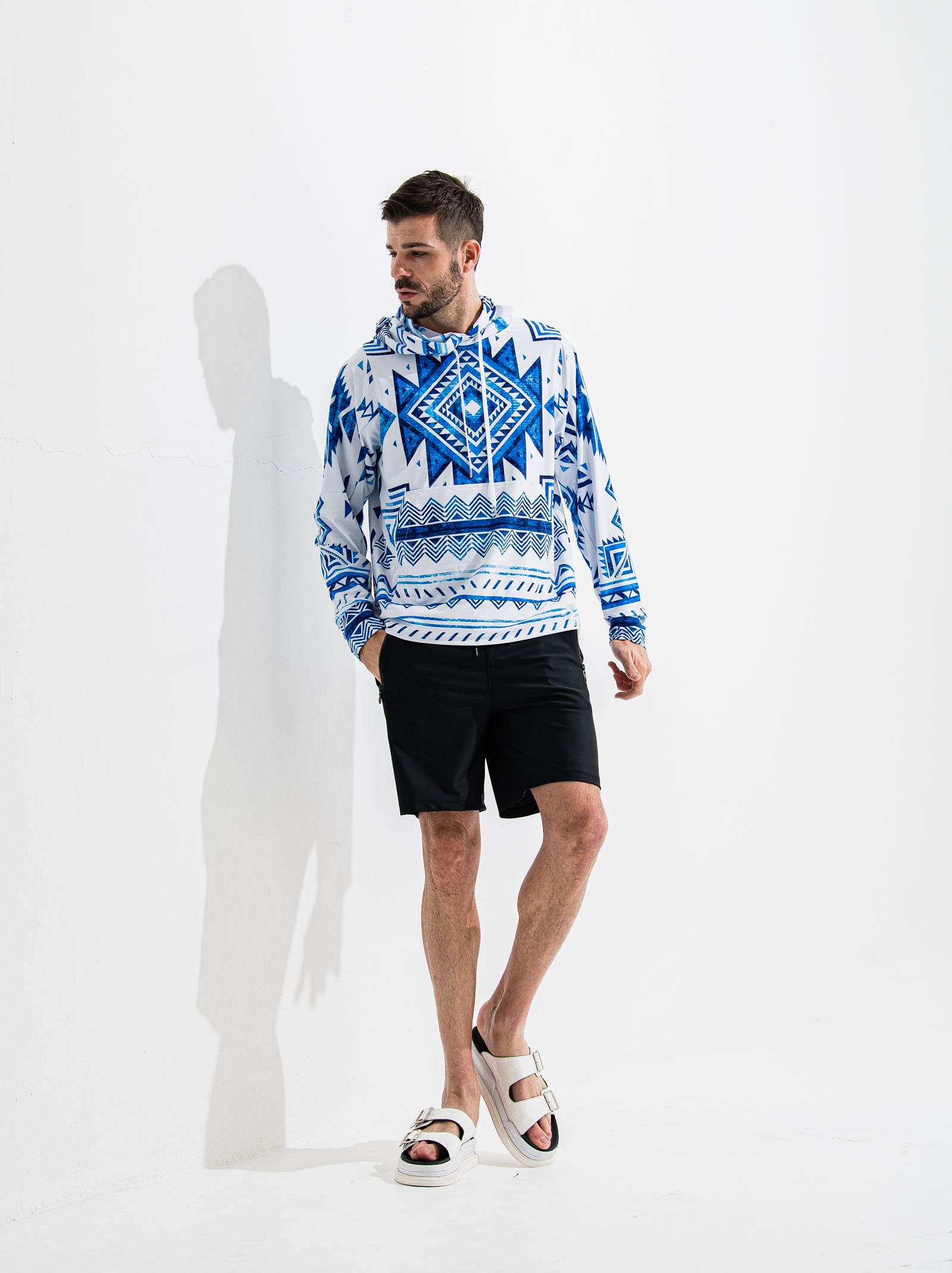RUSH SHORTS / OR2-HP-002  / ラッシュガードハーフパンツ / ブラック (6月中旬入荷予定)