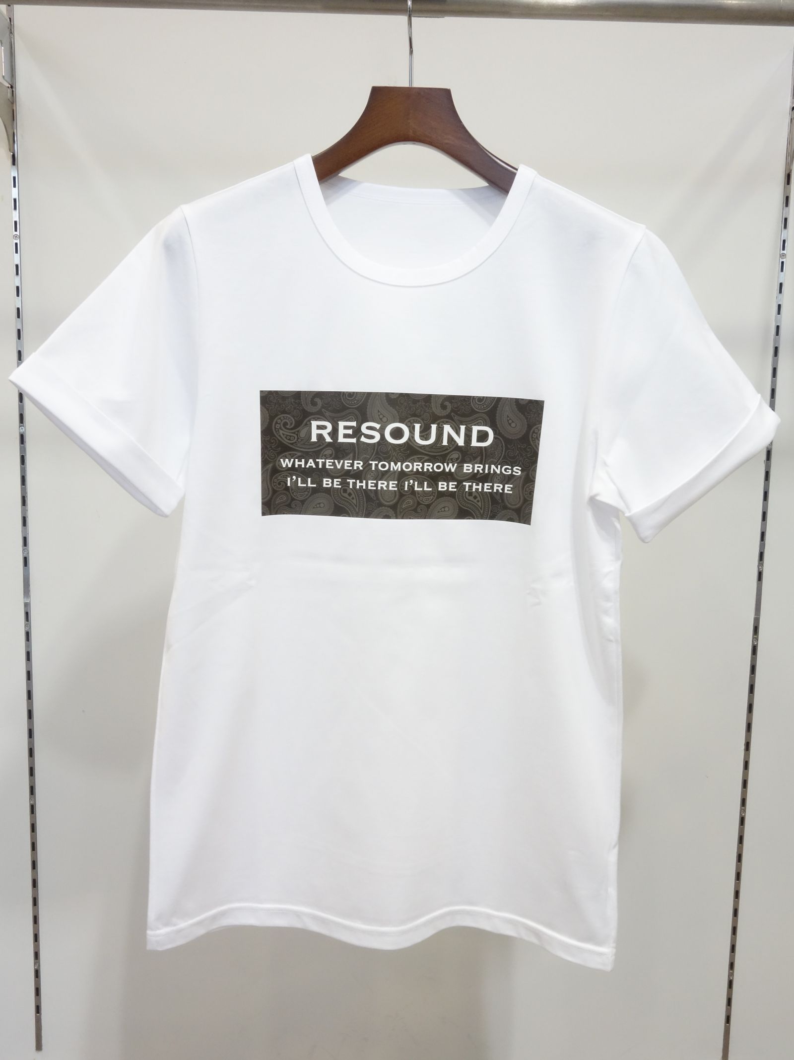 BANDANA BOX ROGO ROLL UP JERSEY TEE / RC19-T-007 / プリントTシャツ