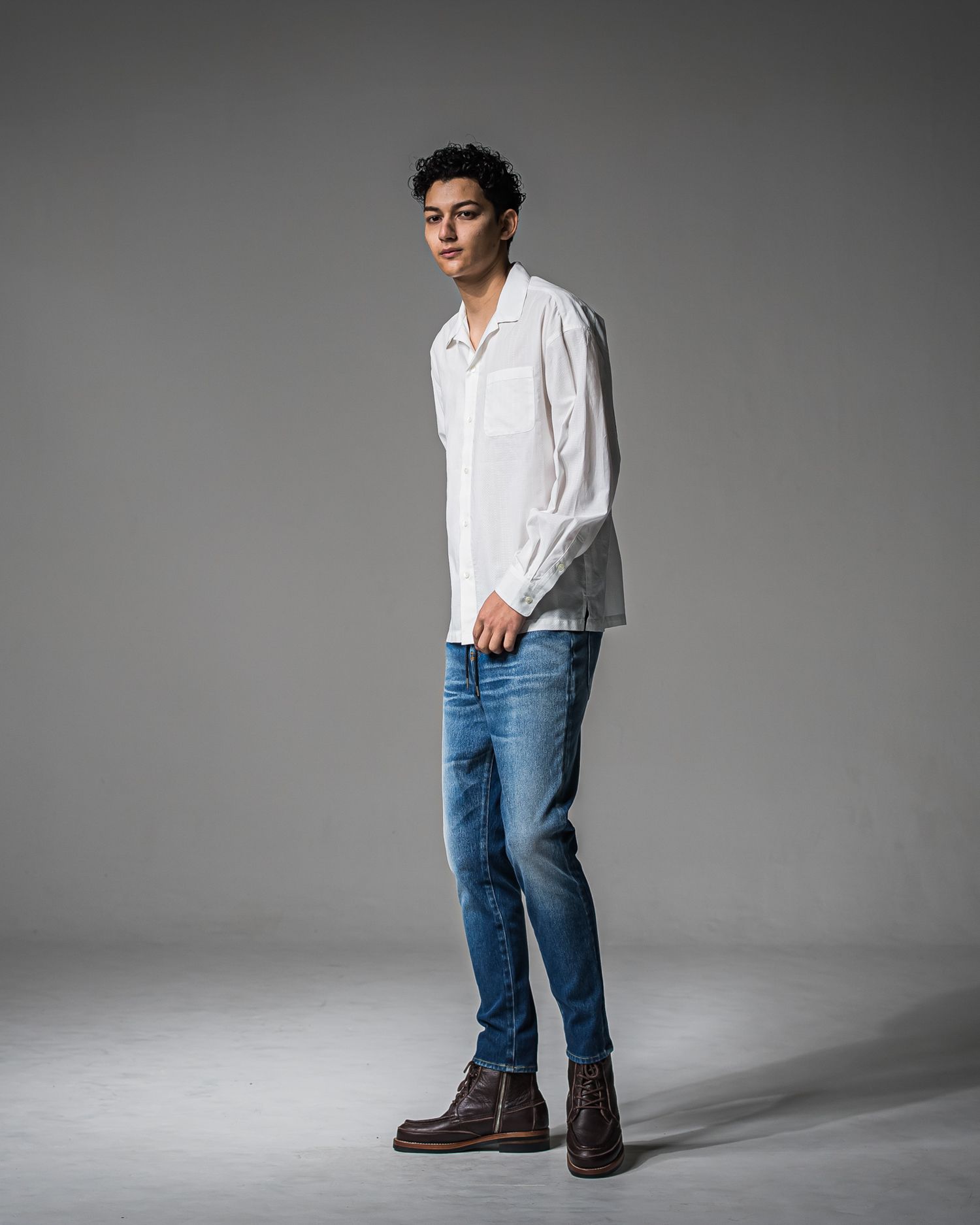 MICK DENIM JERSEY / RC37-ST-020 / デニムジャージテーパードパンツ / ダークインディゴ (9月上旬入荷予定)