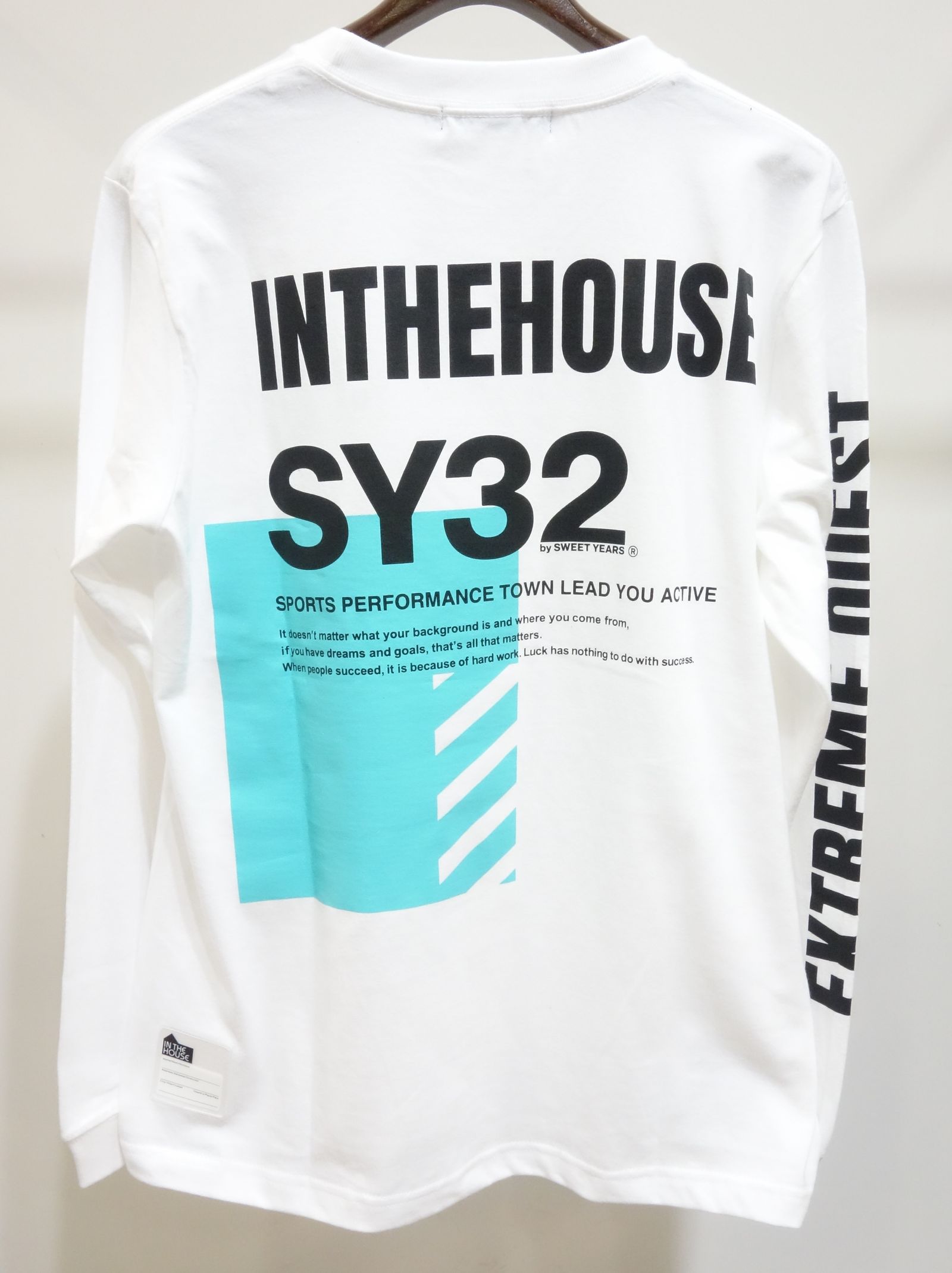 【SY32×IN THE HOUSE】 W-NAME L/S TEE / ITH11053 / ロングスリーブTシャツ