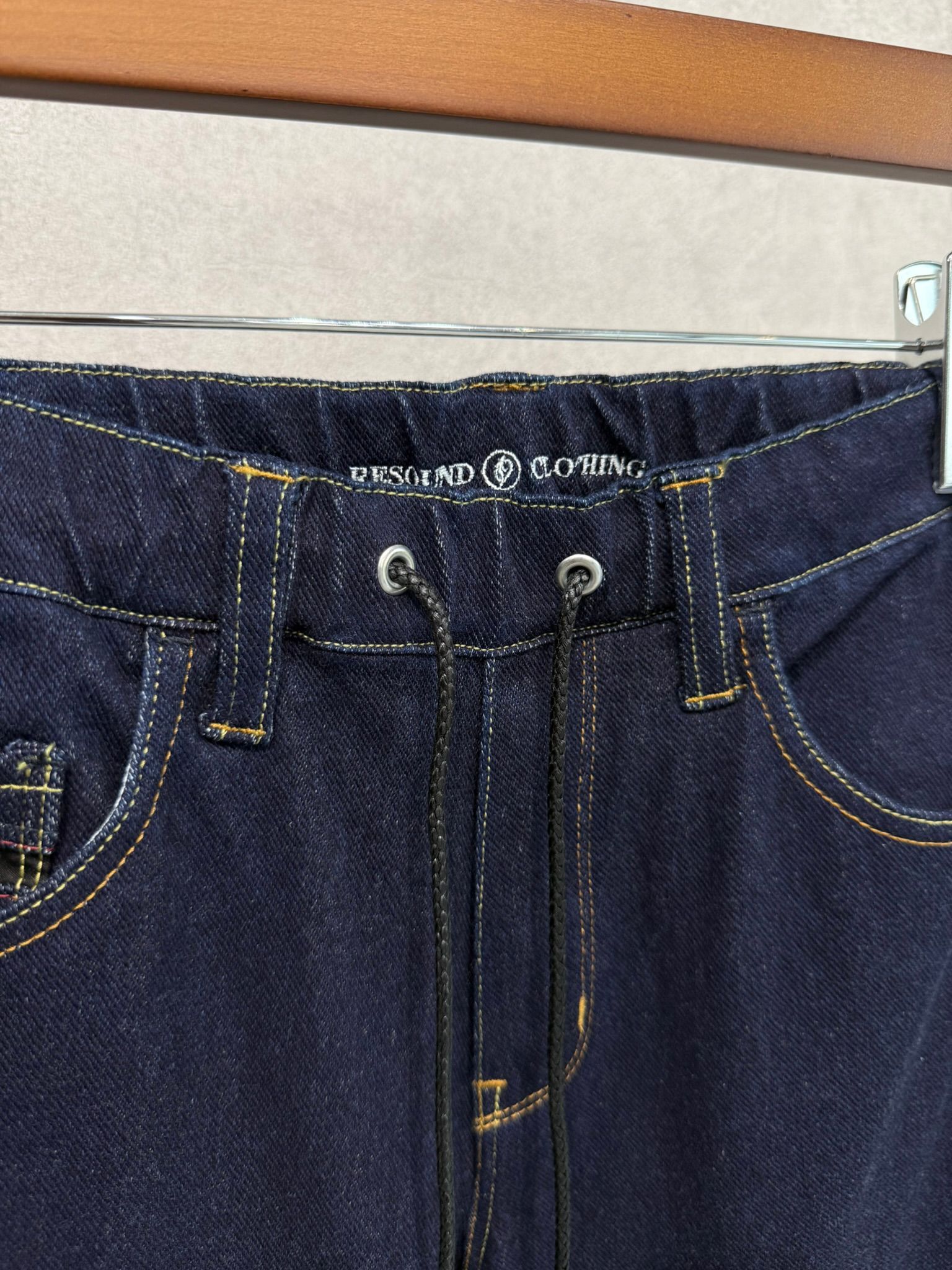 MICK DENIM JERSEY / BASIC-ST-020 / デニムジャージテーパードパンツ / インディゴワンウォッシュ