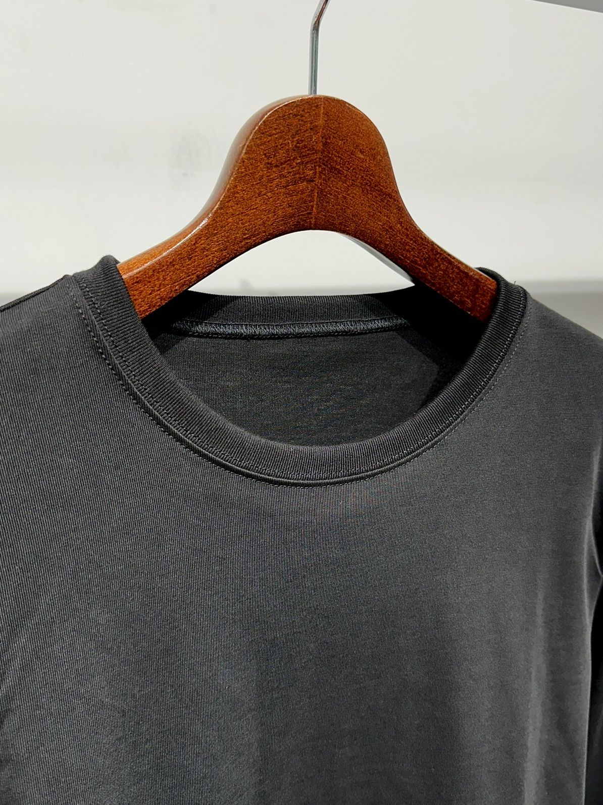 LONG SLEEVE TEE / RC35-T-008 / 無地長袖Tシャツ / ブラック