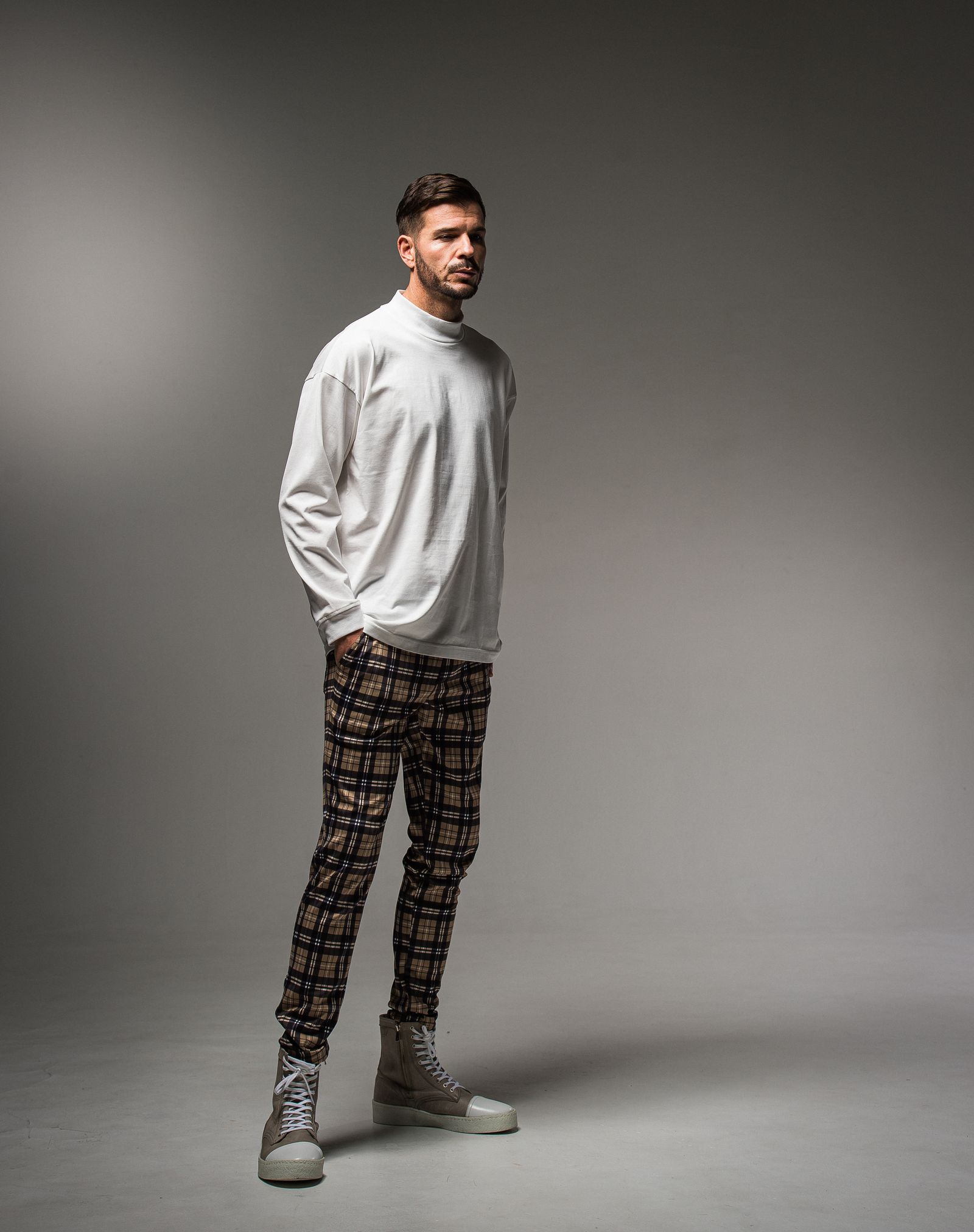 MOCKNECK LONG SLEEVE / RC23-T-008 / モックネック長袖Tシャツ※