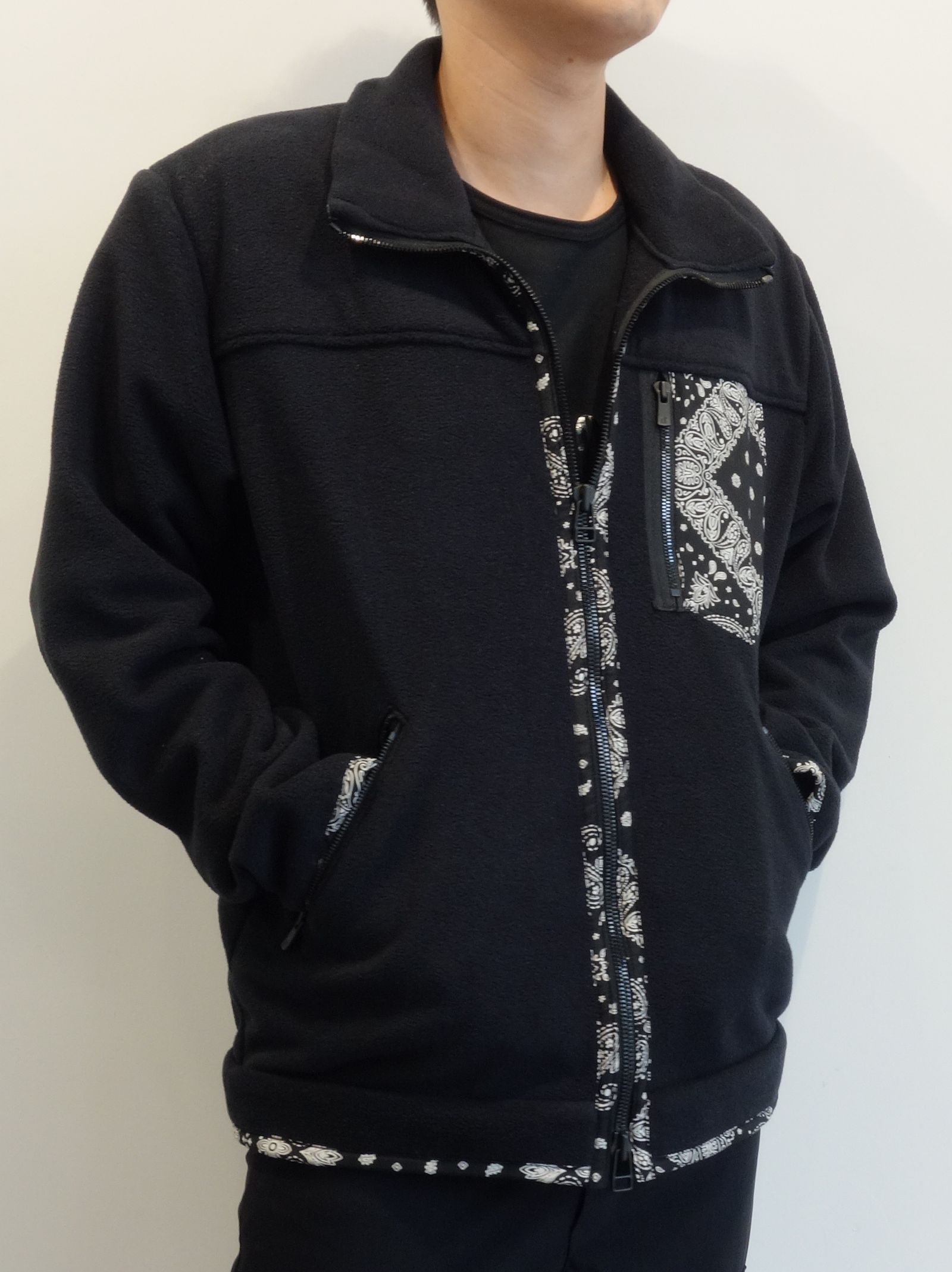 BOA FARM JACKET / RC25-JK-005 / バンダナボアジャケット / ブラック