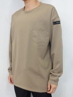 DOUBLE LOOSE POCKET LONG TEE / RC21-T-003 / ロングスリーブTシャツ
