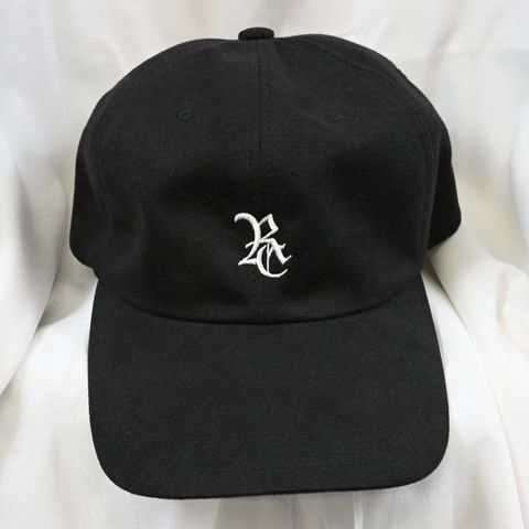 SUEDE LOW CAP / RC37-CAP-002 / スエードエコレザーローキャップ / ブラック (9月上旬入荷予定)