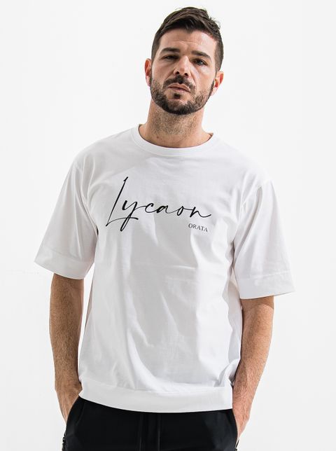 LYCAON CREW T / OR2-T-002 / プリントTシャツ / ホワイト (6月中旬入荷予定)