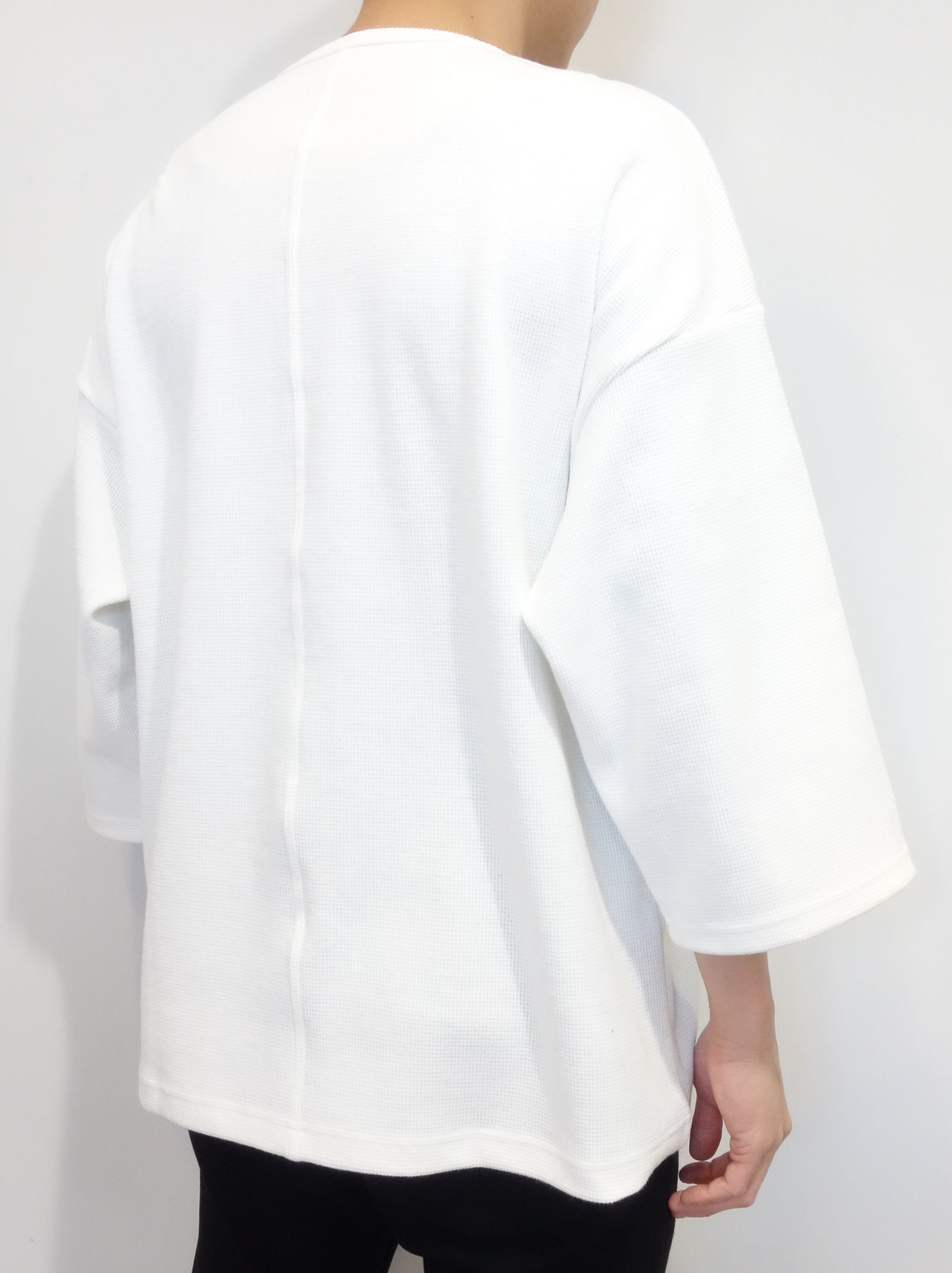 THREE-QUARTER SLEEVE WAFFLE T / RC23-C-001 / 七分袖サーマルTシャツ