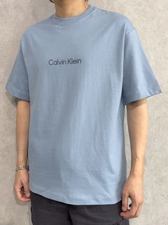 スタンダードロゴ リラックスクルーネックTシャツ / 40HM228 / CFF(サックスブルー)