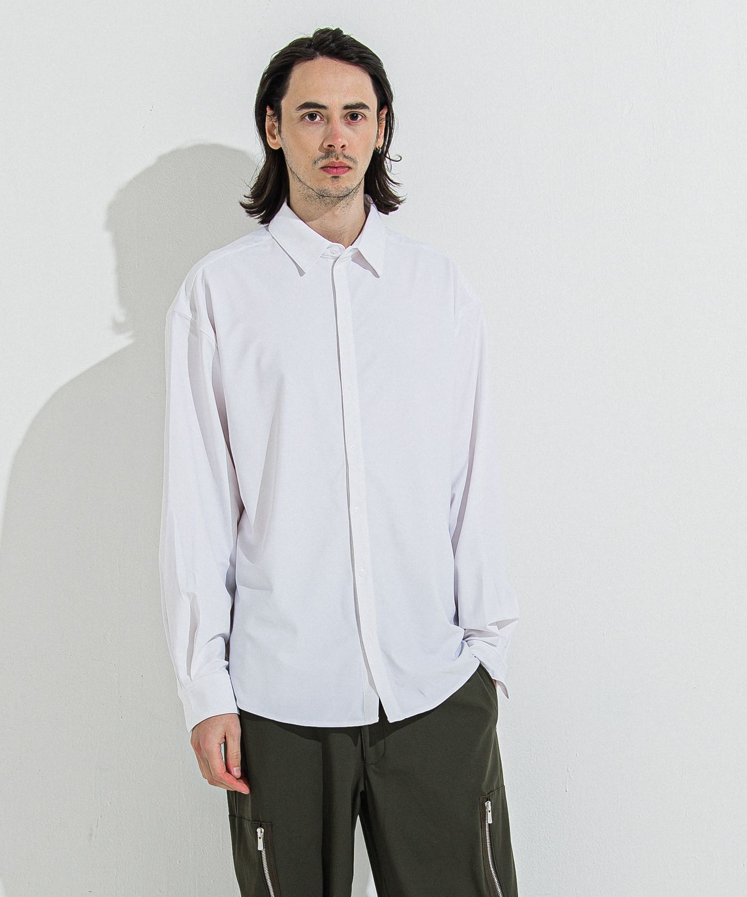 RUSH JACK SHIRTS / RC36-SH-001 / オーバーサイズラッシュガードシャツ / ホワイト