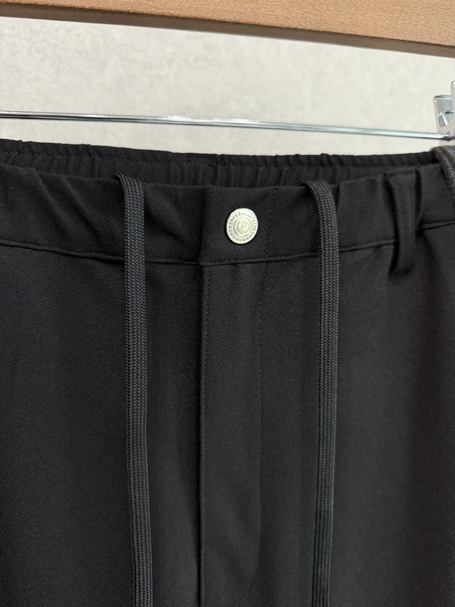 PAT WIDE EASY PANTS / RC37-ST-036BN / ワイドテーパードパンツ / オックス ブラック