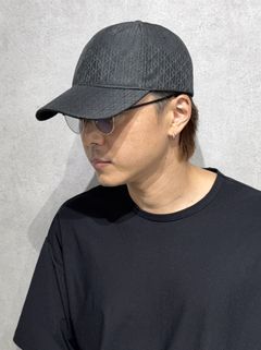 エンブレムリップストップベースボールストラップキャップ / 4D5067G / UB1(ブラック)