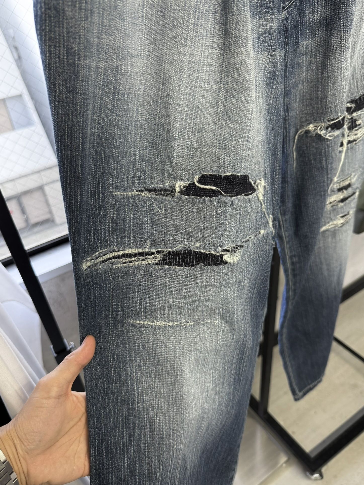 WK PT / RC41-ST-042 / ワンタックワークデニムパンツ / インディゴリメイク (8月中旬入荷予定)