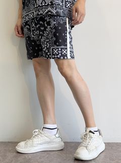 RUSH SHORTS / RC28-HP-002 / ラッシュガードハーフパンツ / バンダナブラック※