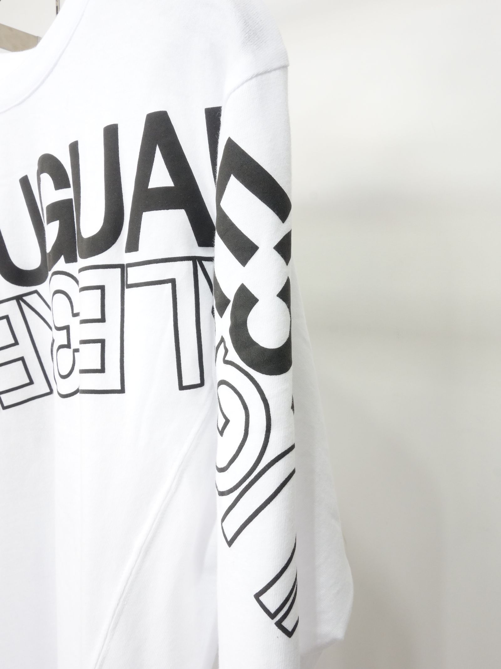 ハイデンシティダブルロゴ長袖Tシャツ / ust-21002