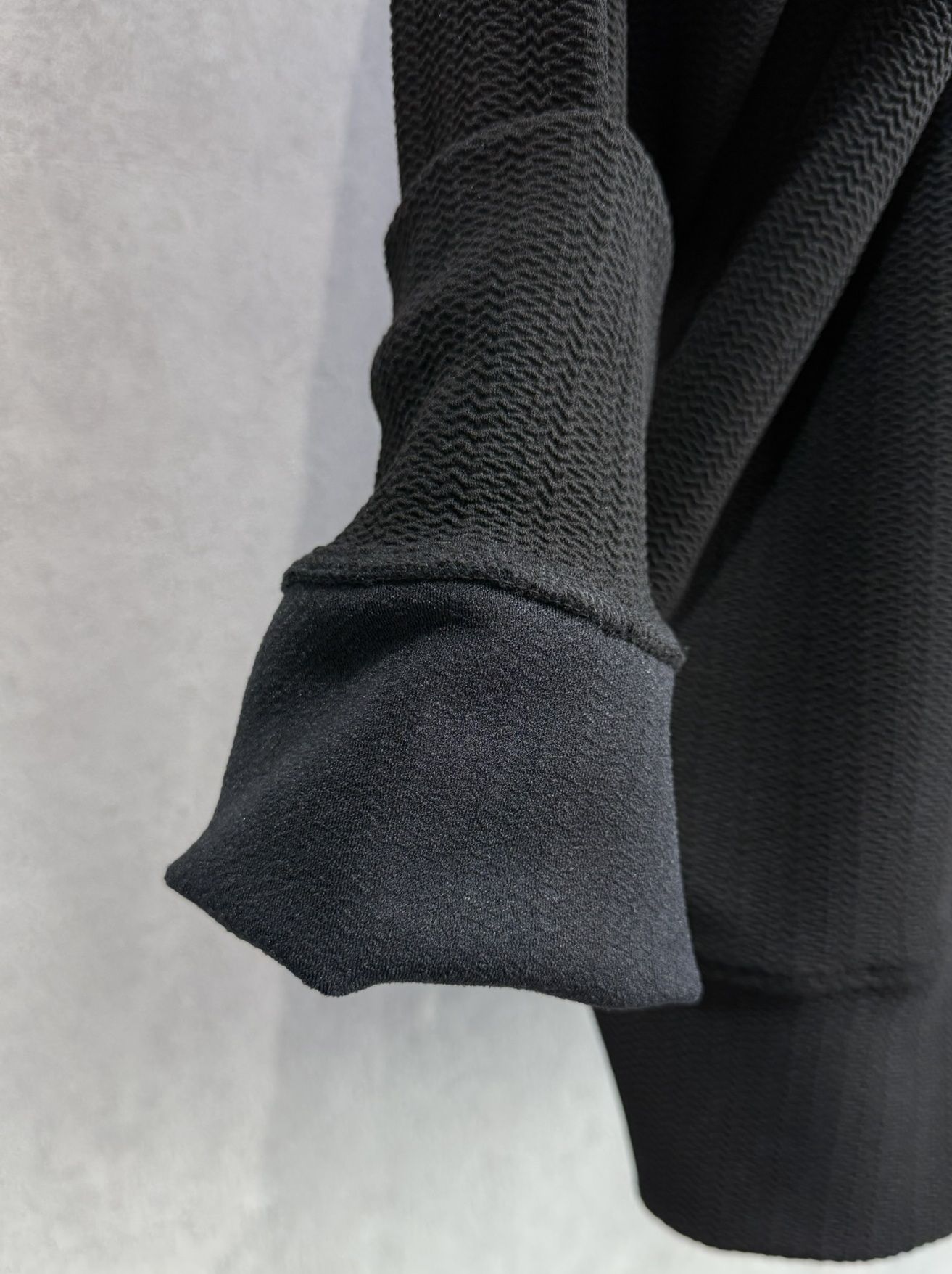 BLISTER TRAINER / RC39-C-004 / ブリスターニットトレーナー / ブラック