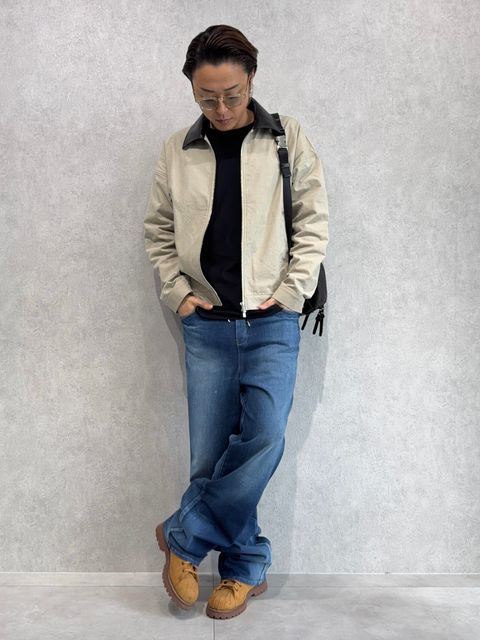 ワークジャケット×デニムの王道アメカジスタイル