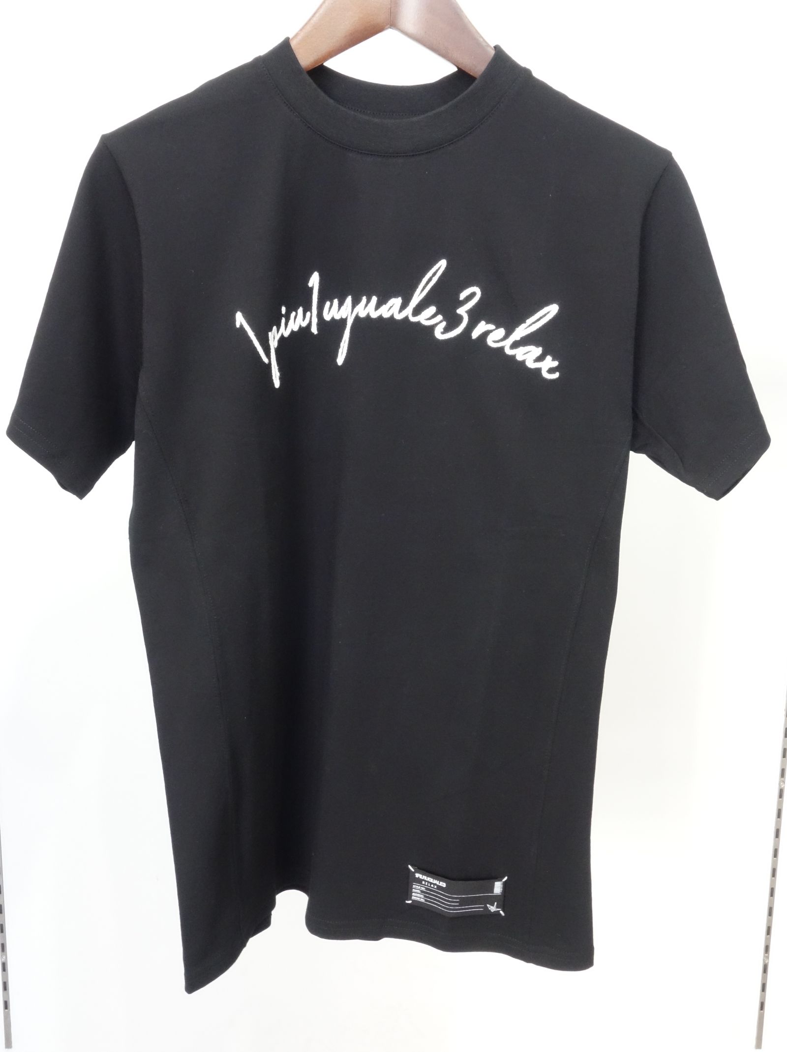 刺繍ロゴ半袖Tシャツ / ust-21017