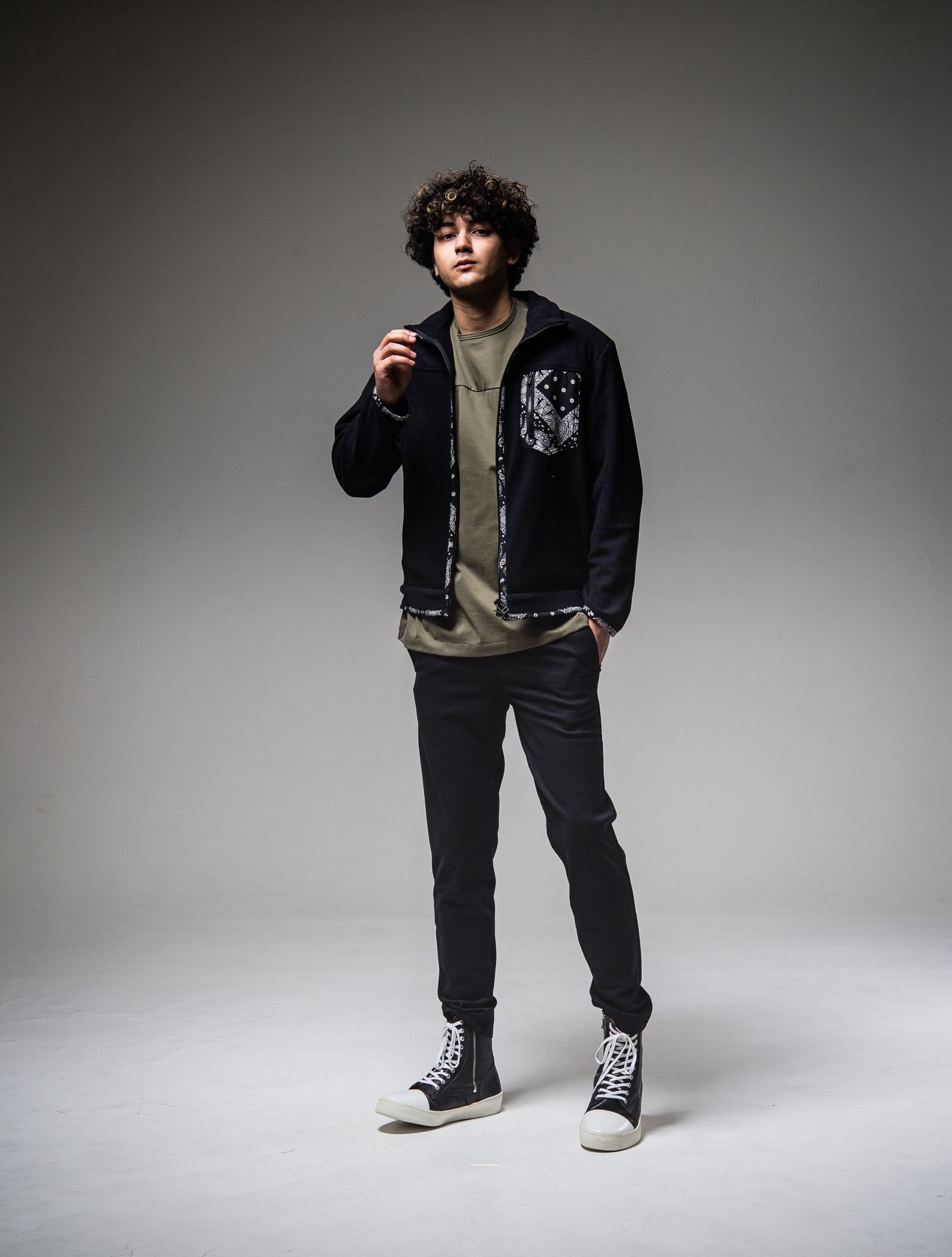RESOUND CLOTHING - BOA FARM JACKET / RC25-JK-005 / バンダナ RESOUND CLOTHING - BOA FARM JACKET / RC25-JK-005 / バンダナ