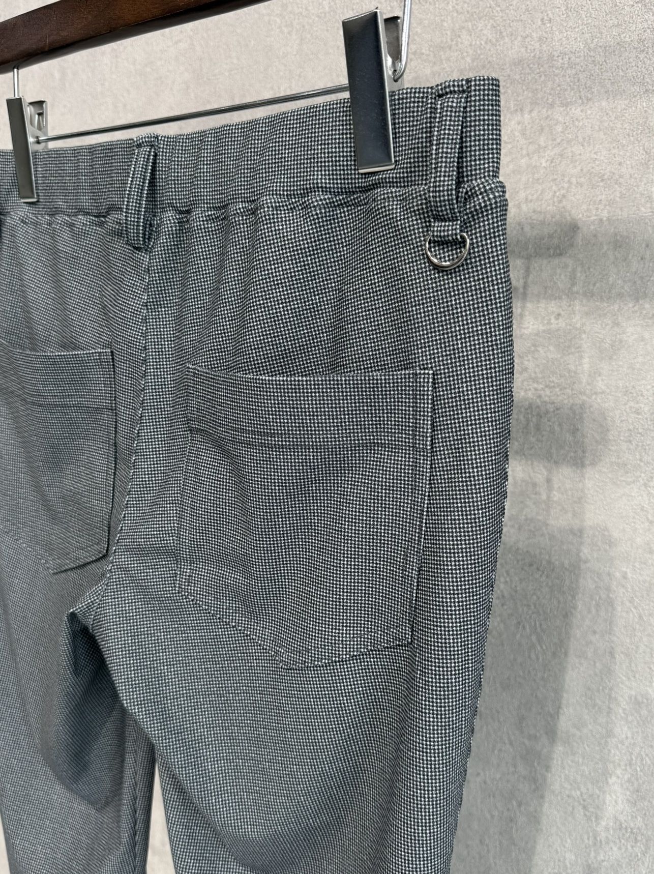 CHRIS EASY TUCK  PANTS / RC36-ST-016T / イージータックパンツ / チェックブラック