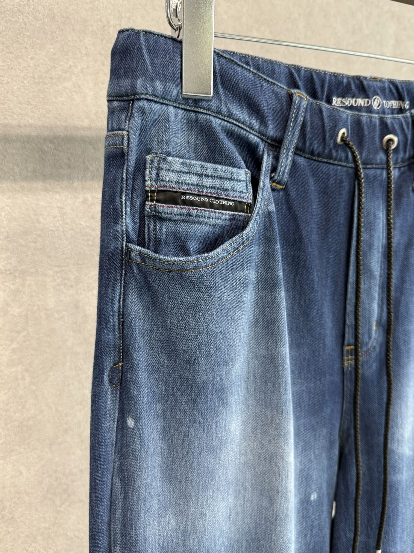 KING DENIM JERSEY / RC37-ST-005 / デニムジャージ バギーワイドパンツ / ダークインディゴ