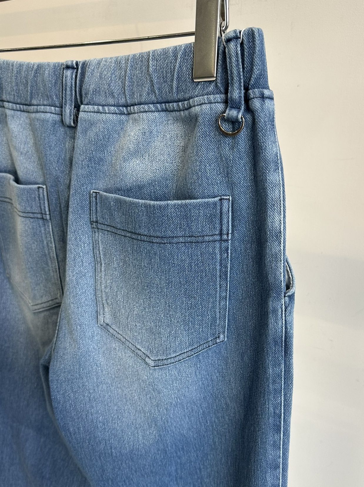 EX DENIM JERSEY WIDE PT / RC32-ST-016WTD / デニムジャージーワイドパンツ / ライトインディゴ