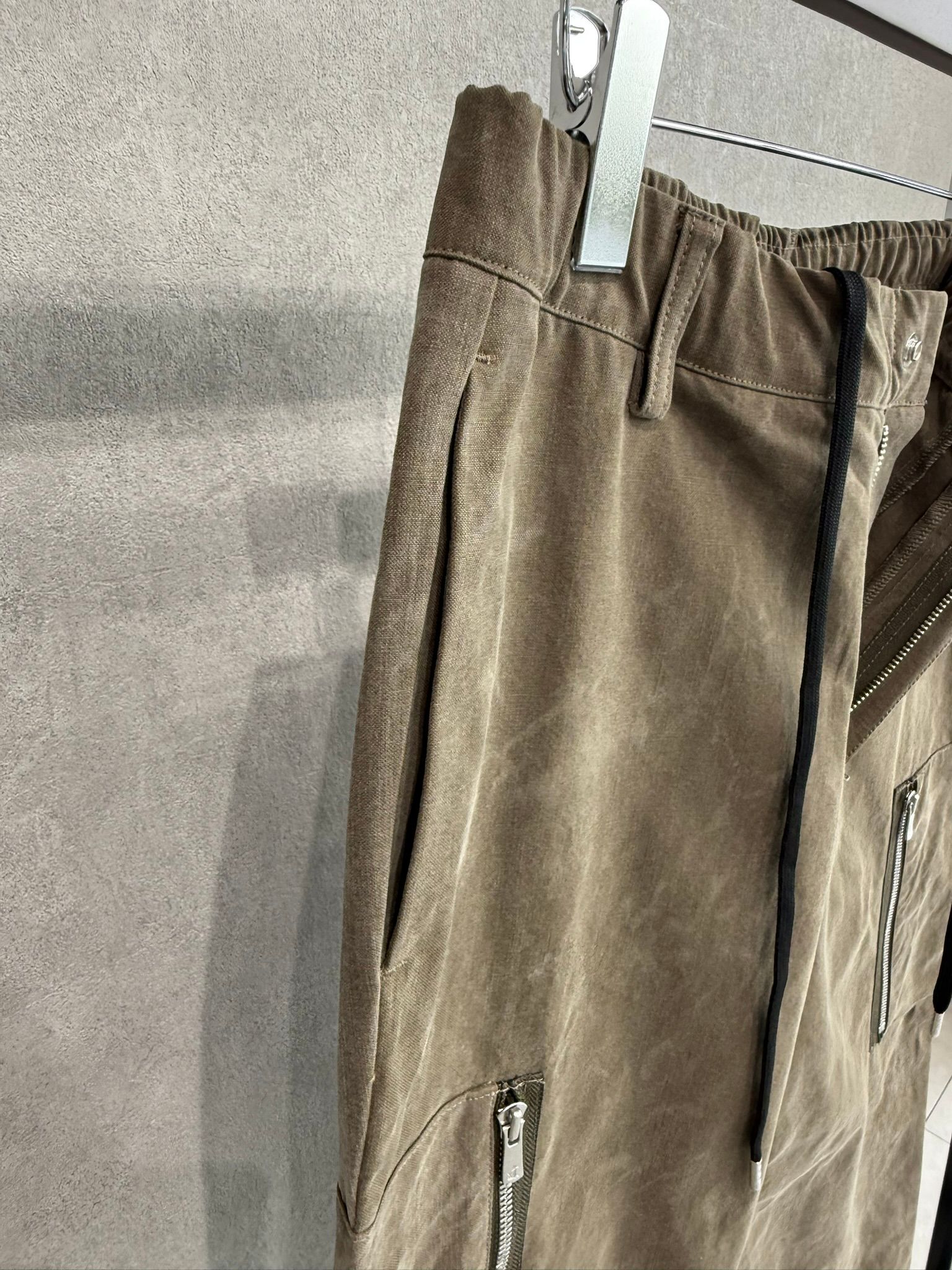DAVID CARGO PANTS / RC37-ST-040 / ミリタリーワイドカーゴパンツ / ヴィンテージカーキ
