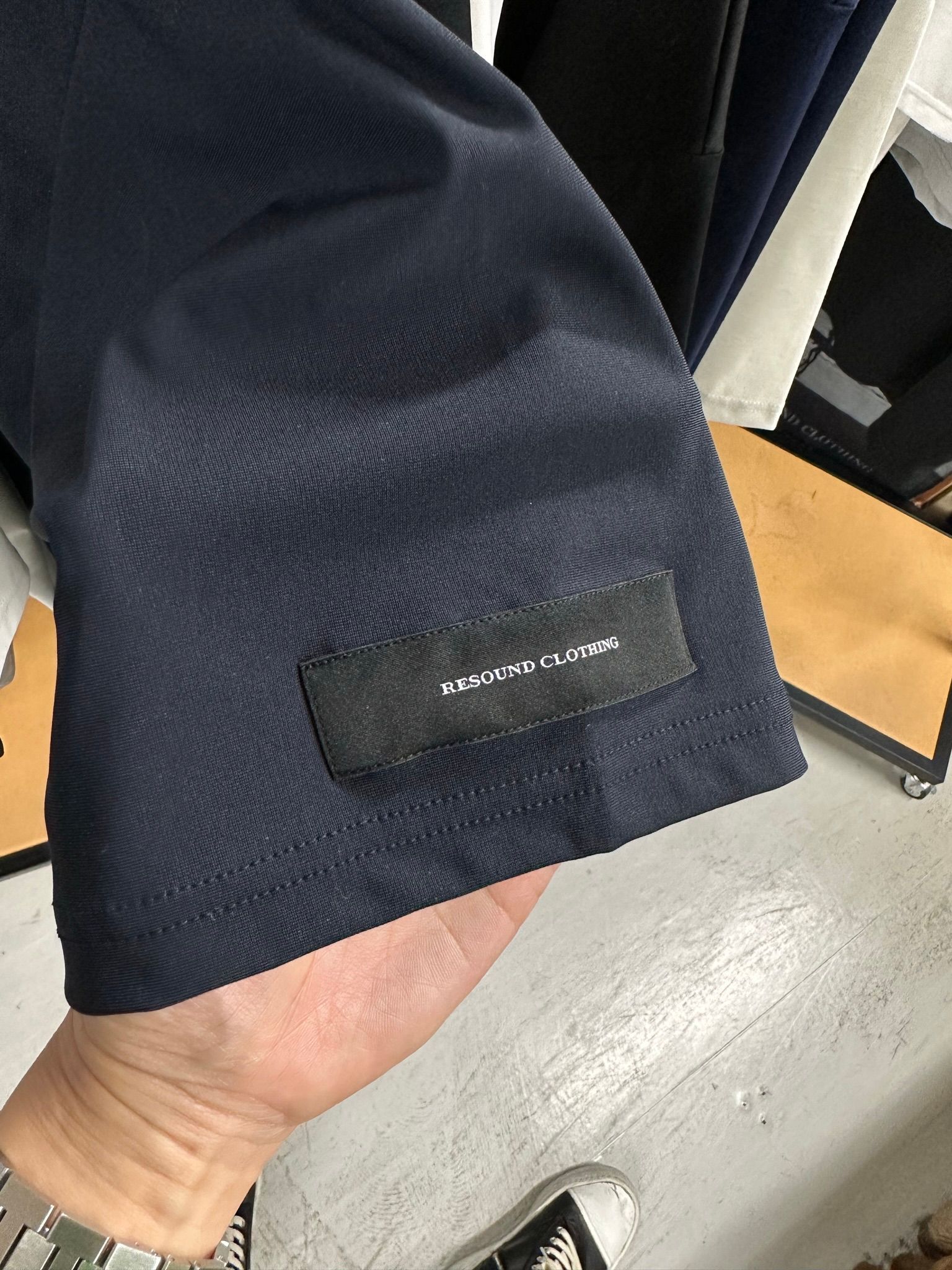 NYLON OVER T / RC40-T-003 / ナイロンビッグTシャツ / ネイビー (5月中旬入荷予定)